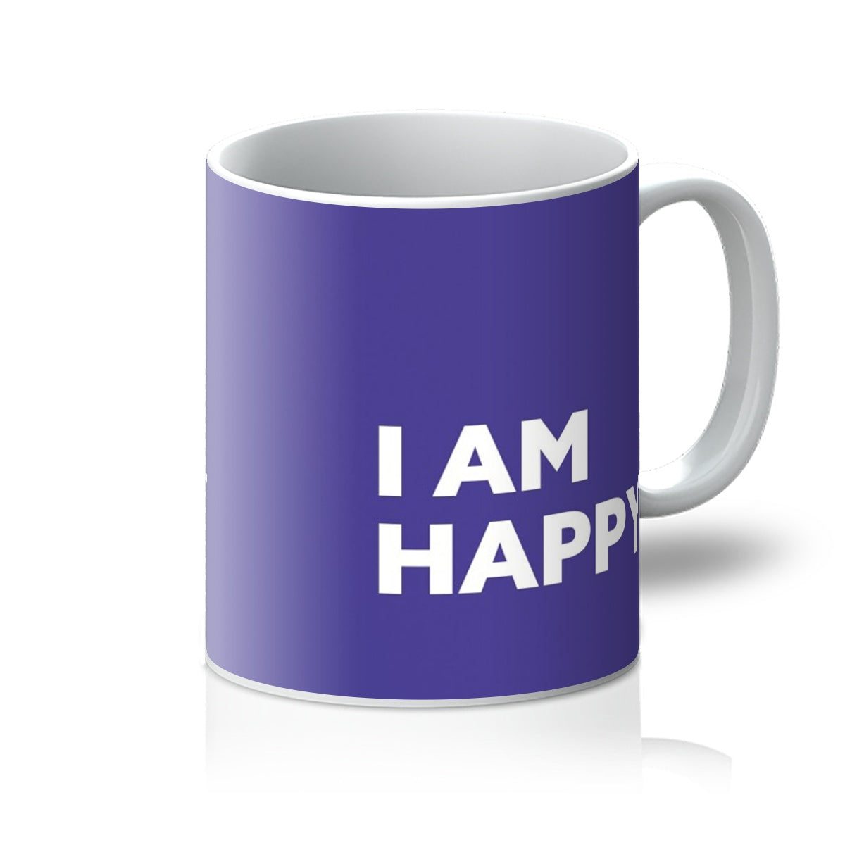 I AM Happy – Purple Mug