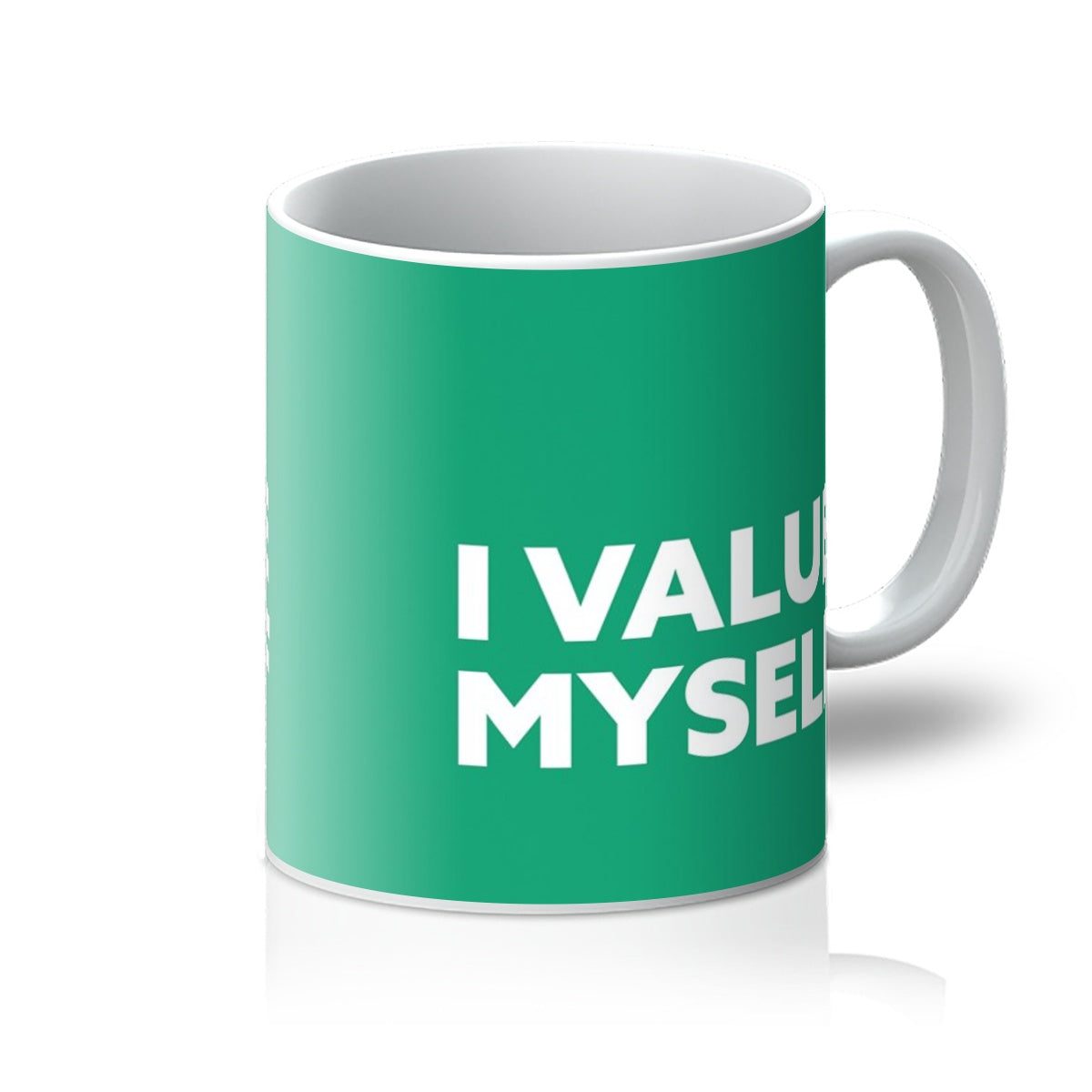 I Value Myself – Emerald Mug