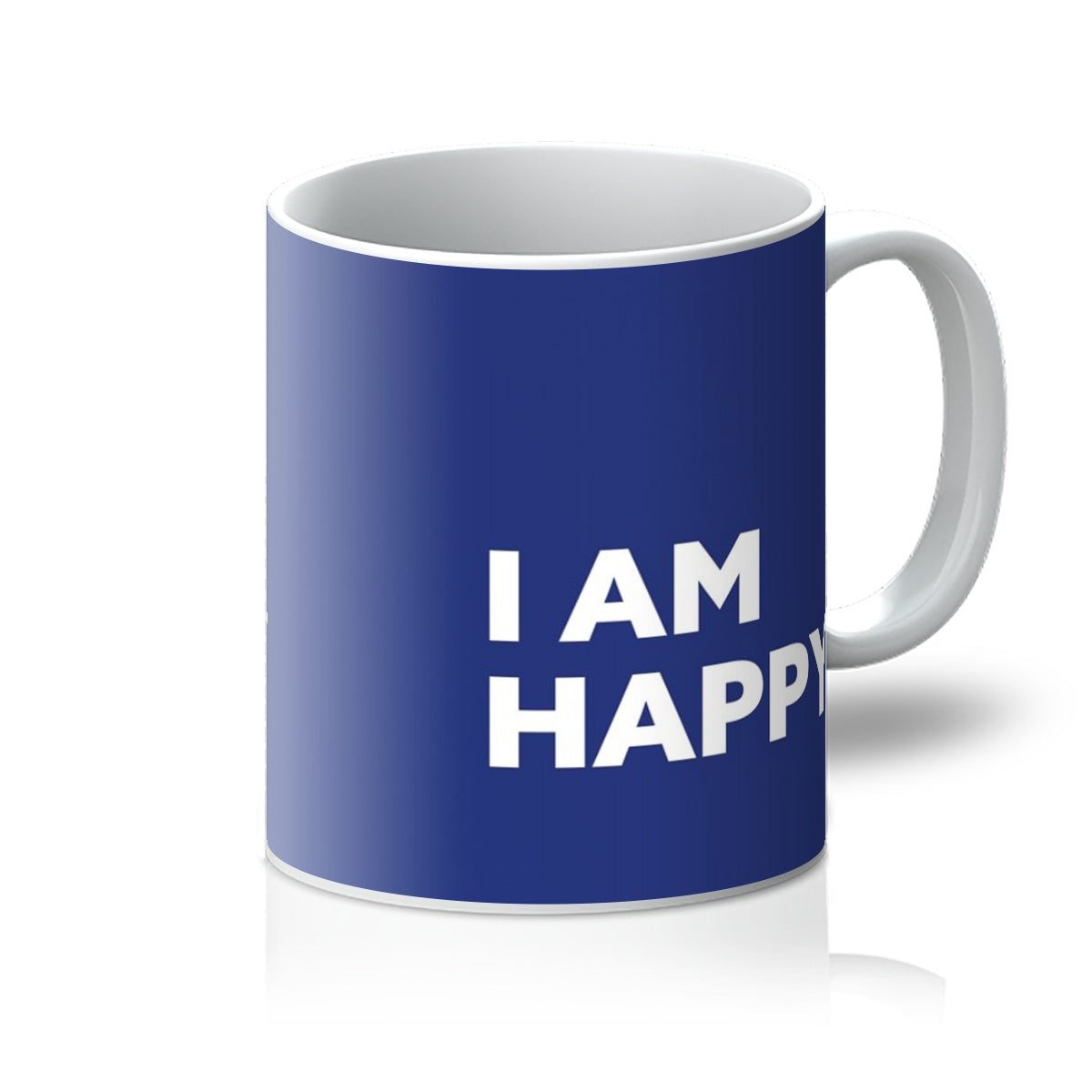 I AM Happy – Royal Blue Mug