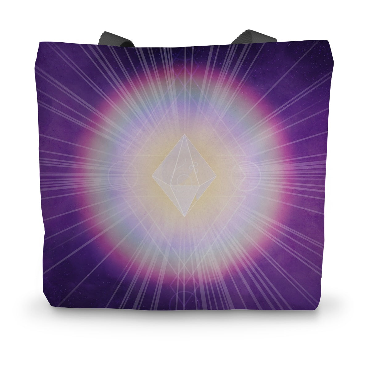 The Golden Rainbow Fire – Canvas Tote Bag