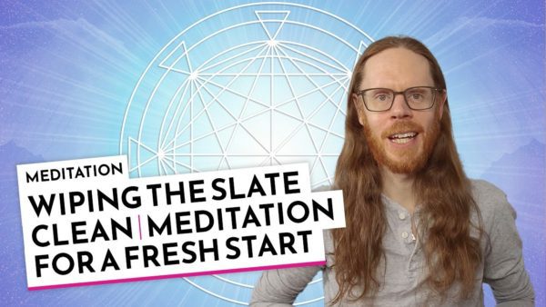 Wiping the Slate Clean – A Meditation for a Fresh Start